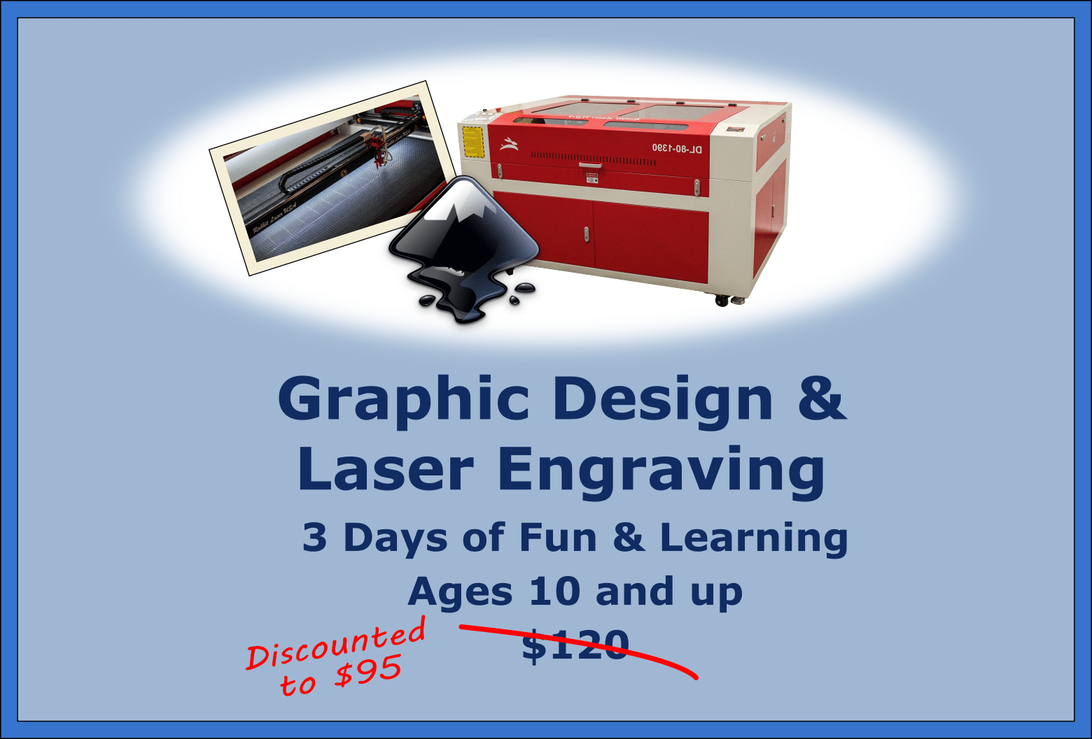 Graphic Design & Laser Eng Camp