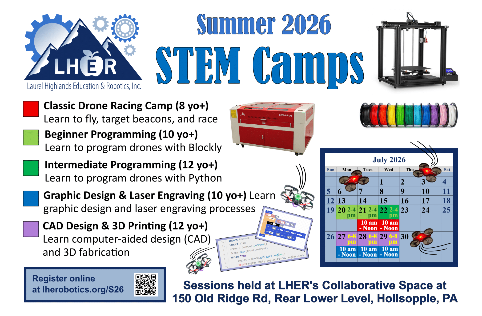 LHER Summer Camps 2026 (Social Media)