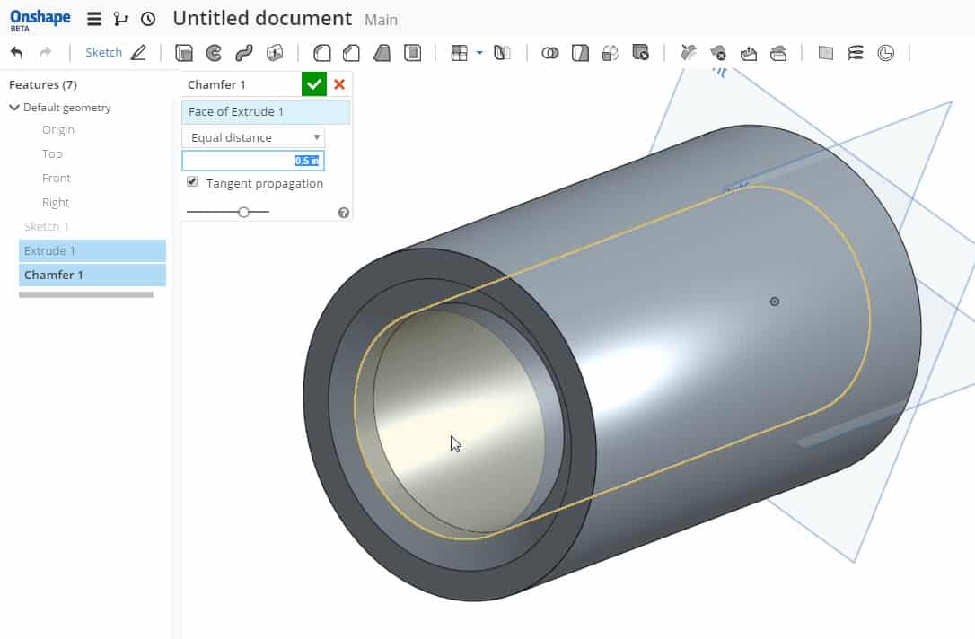 Onshape-Chamfer